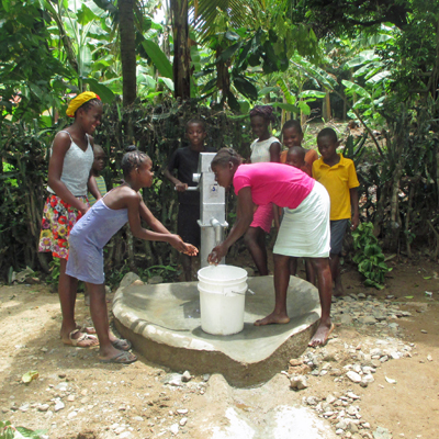 Safe water flowing for this community