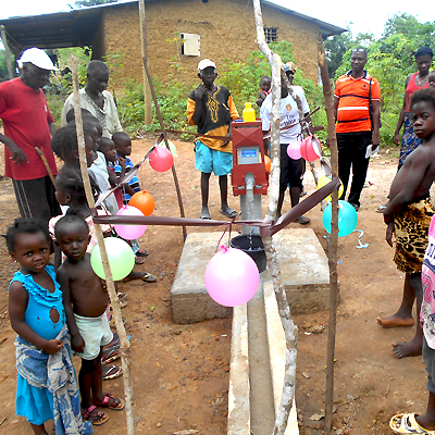 Celebration of New Well
