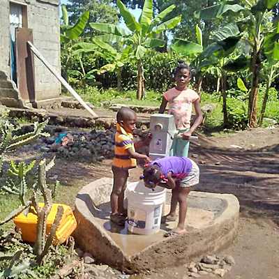 Pumping safe water to drink