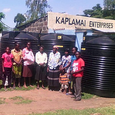 Tanks to provide 17,500 L of safe drinking water