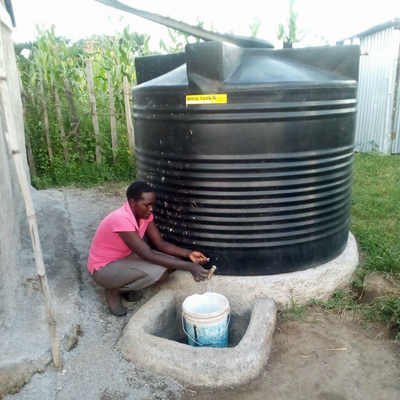 Safe Water from 1 of 6 tanks