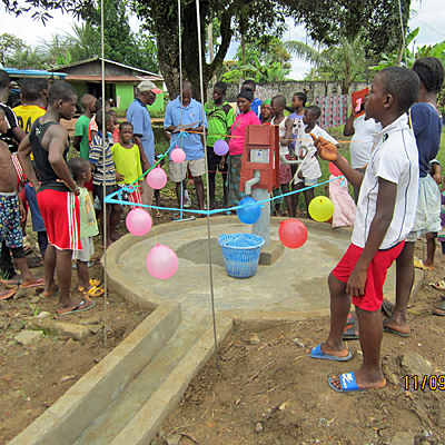 Celebration of New Well