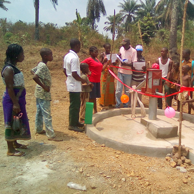 Dedication Service for New Well