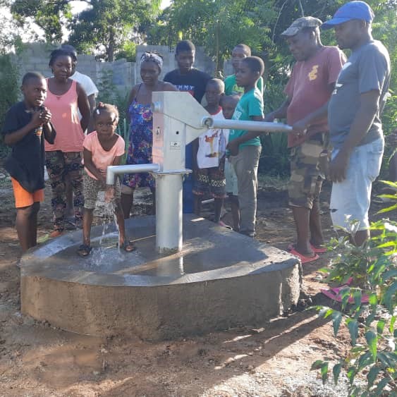 Completed Village Well