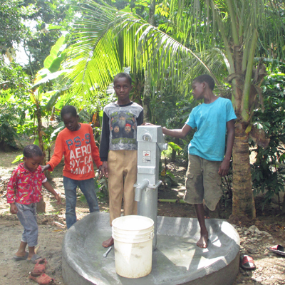 New Well for 600 people to use