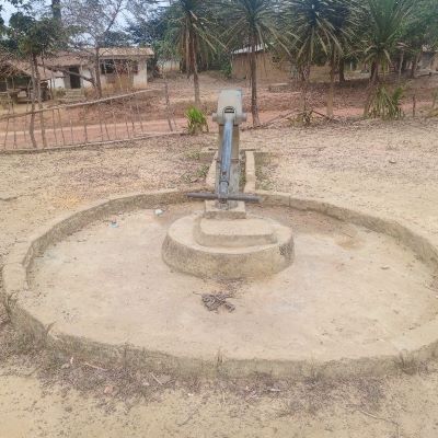 Village school hand pump