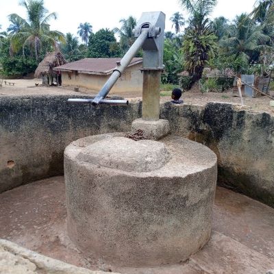 This is Folobia village hand pump