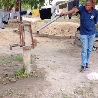 Village well before rehabiliation