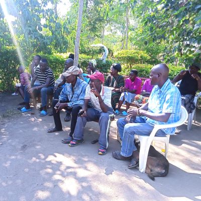 Koswee Kokewe community members during the training