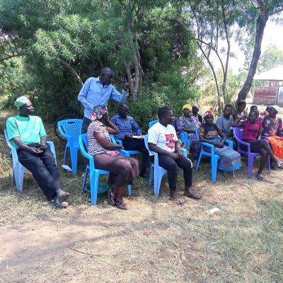 Masogo Kosambo community training session