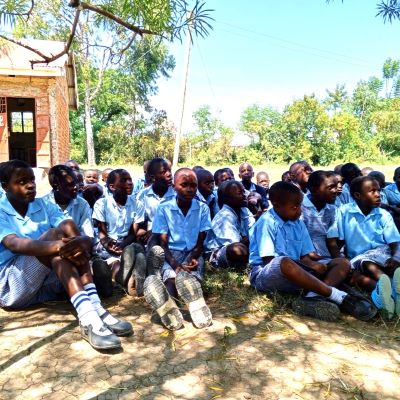 Ochwado Primary students during the training