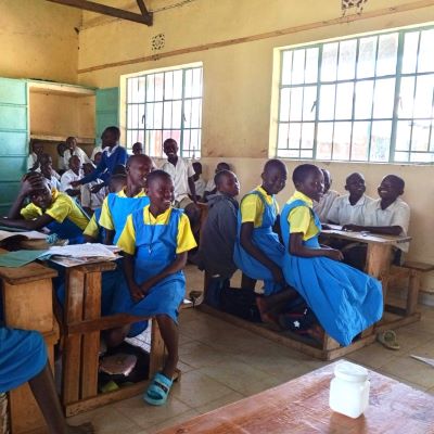 Health and Hygiene training underway in Ongeche school