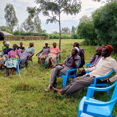 Ongenge Community members during the training