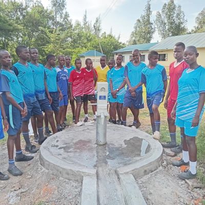 Students at Disi Secondary School 