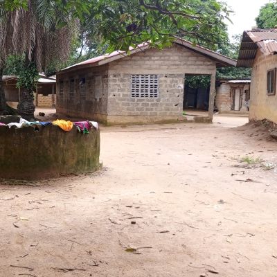 This is a view of Displace Market village 