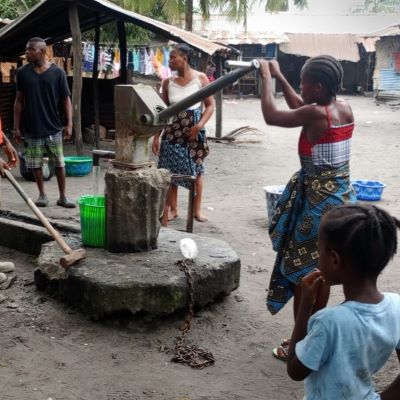 Bonjah village well before rehabilitation