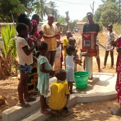 Community's rehabilitated well