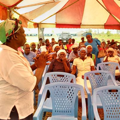 Kibarwa Evacuation Center members