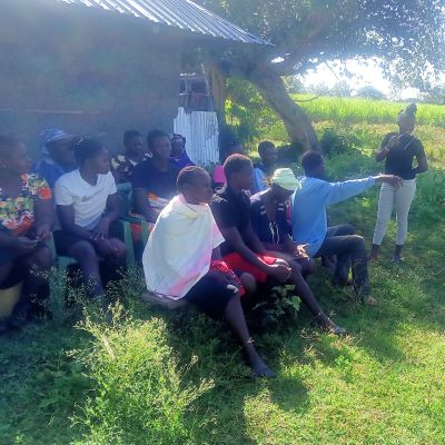 Moko Community Water Project members