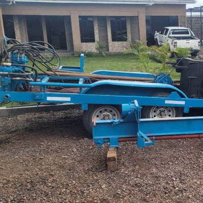 The trailer-mounted rig