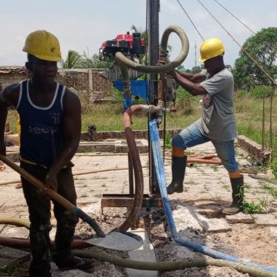 Well construction underway