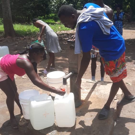 Safe water flowing again