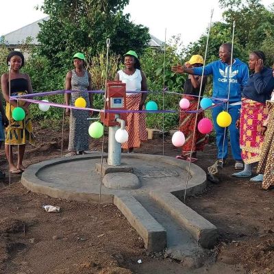 Community's new well 