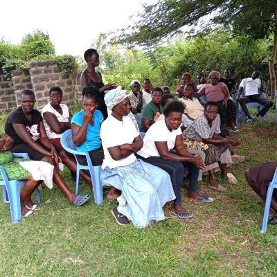 Rweya Chiefs Camp community members