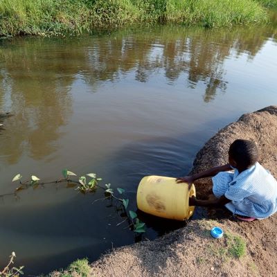Village's old water source 