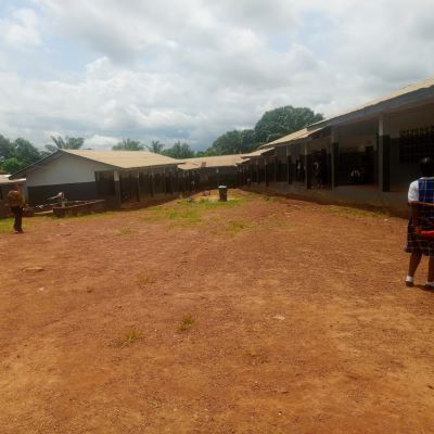 This is a view of Yvonne E. Washington Memorial Academy