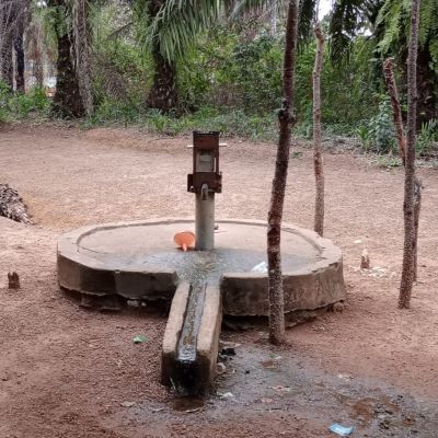 Village school well before rehabilitation