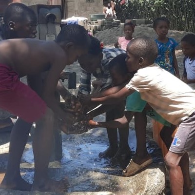 Checking out a freshly repaired pump