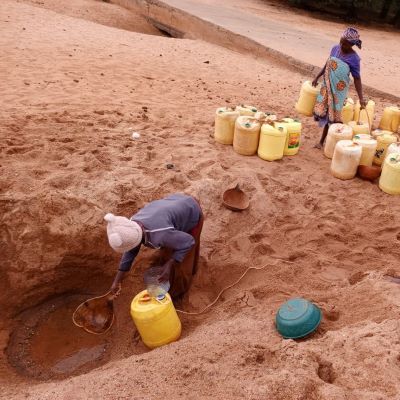 Community's old water source