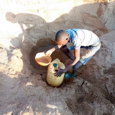 Kyamwonye community old water source 