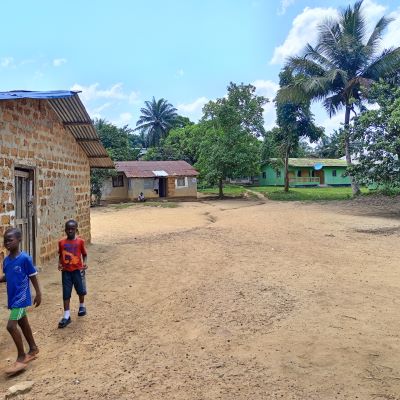 This is a view of Melekie town