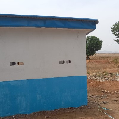 Finished Latrine