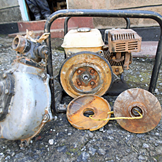 Old Pump that could not be repaired any more!