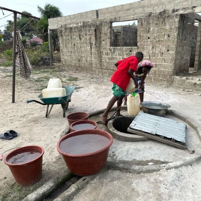 Community's old water source