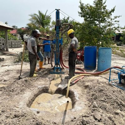 Well construction underway