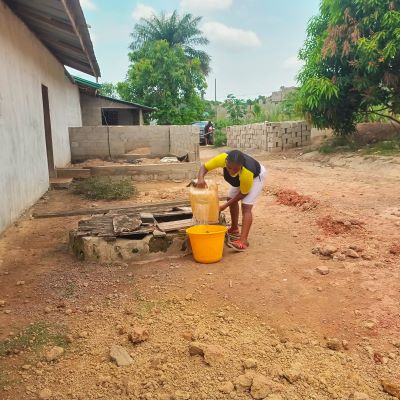 Community's old water source