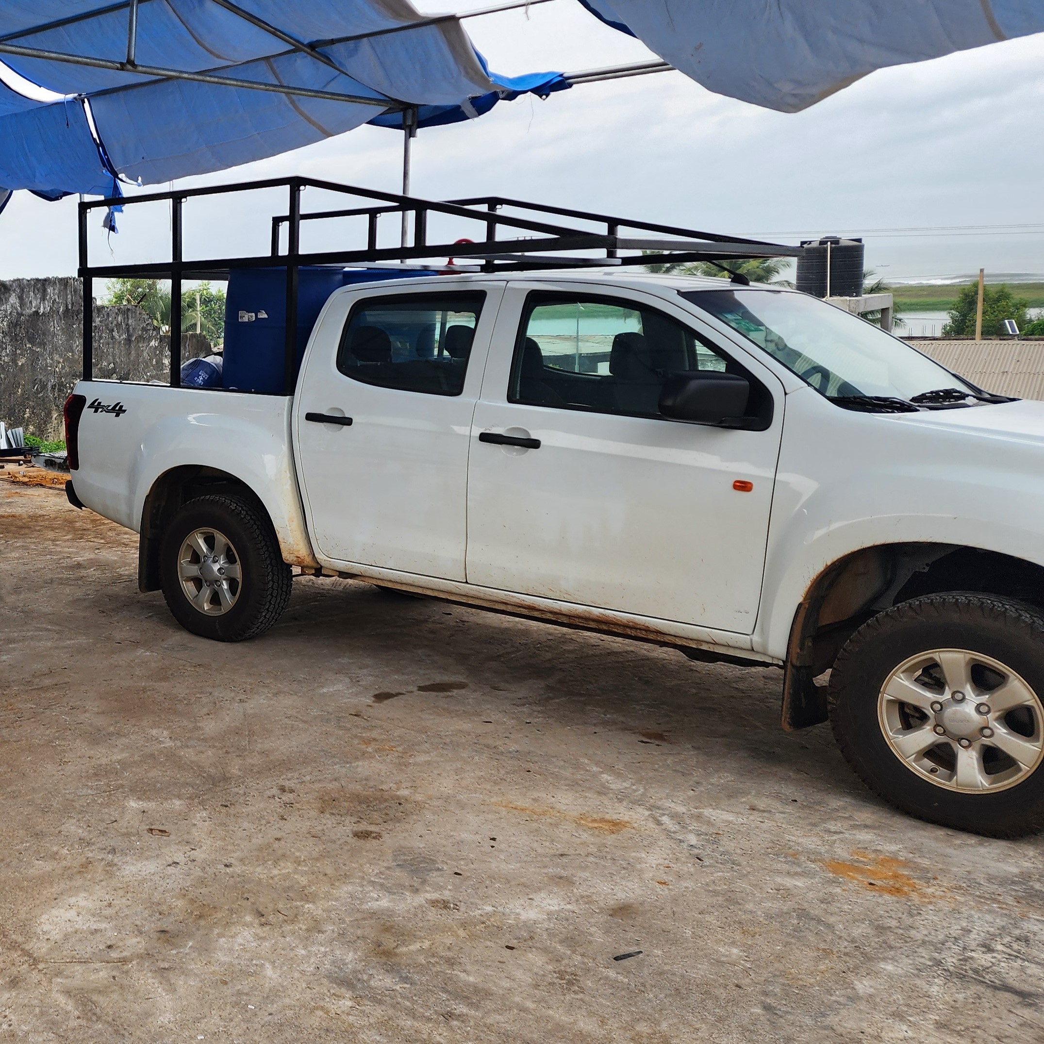 New support drill truck