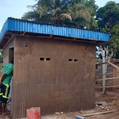Roofing underway