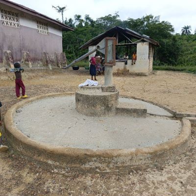 Village school  well