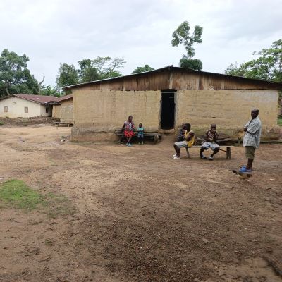 This is a view of Kpai town