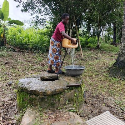 Community's old water source 