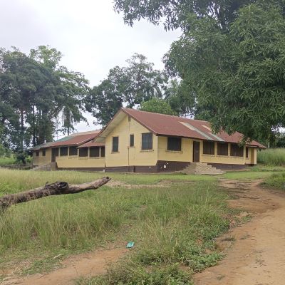 This is a view of United Methodist Compound 