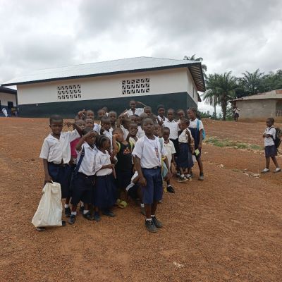 Students at Meleke Community School