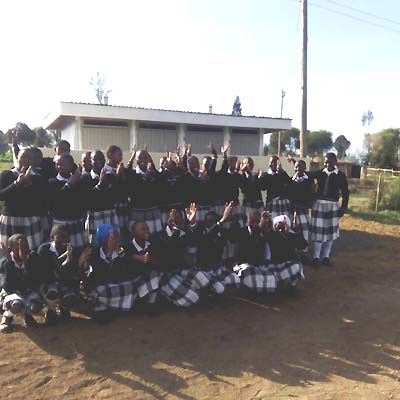 Happy School Girls