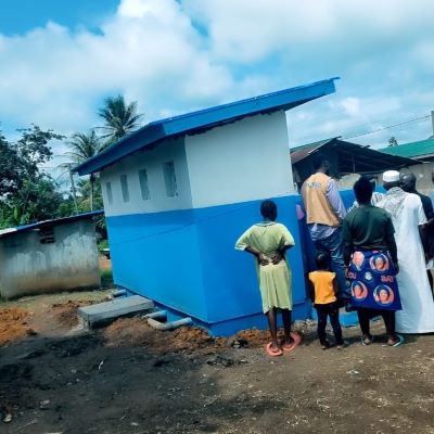 New community latrine 