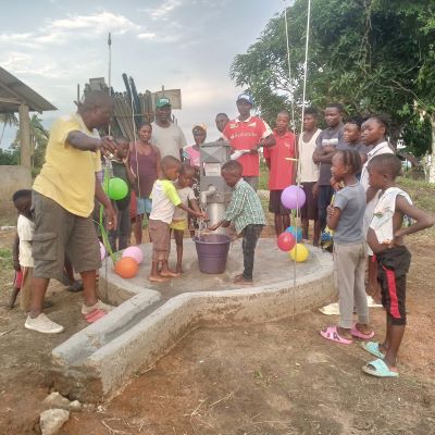 Clean water is now easily accessible 